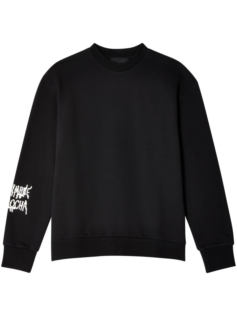 Simone Rocha Ribbon Logo-print sweatshirt - Black von Simone Rocha