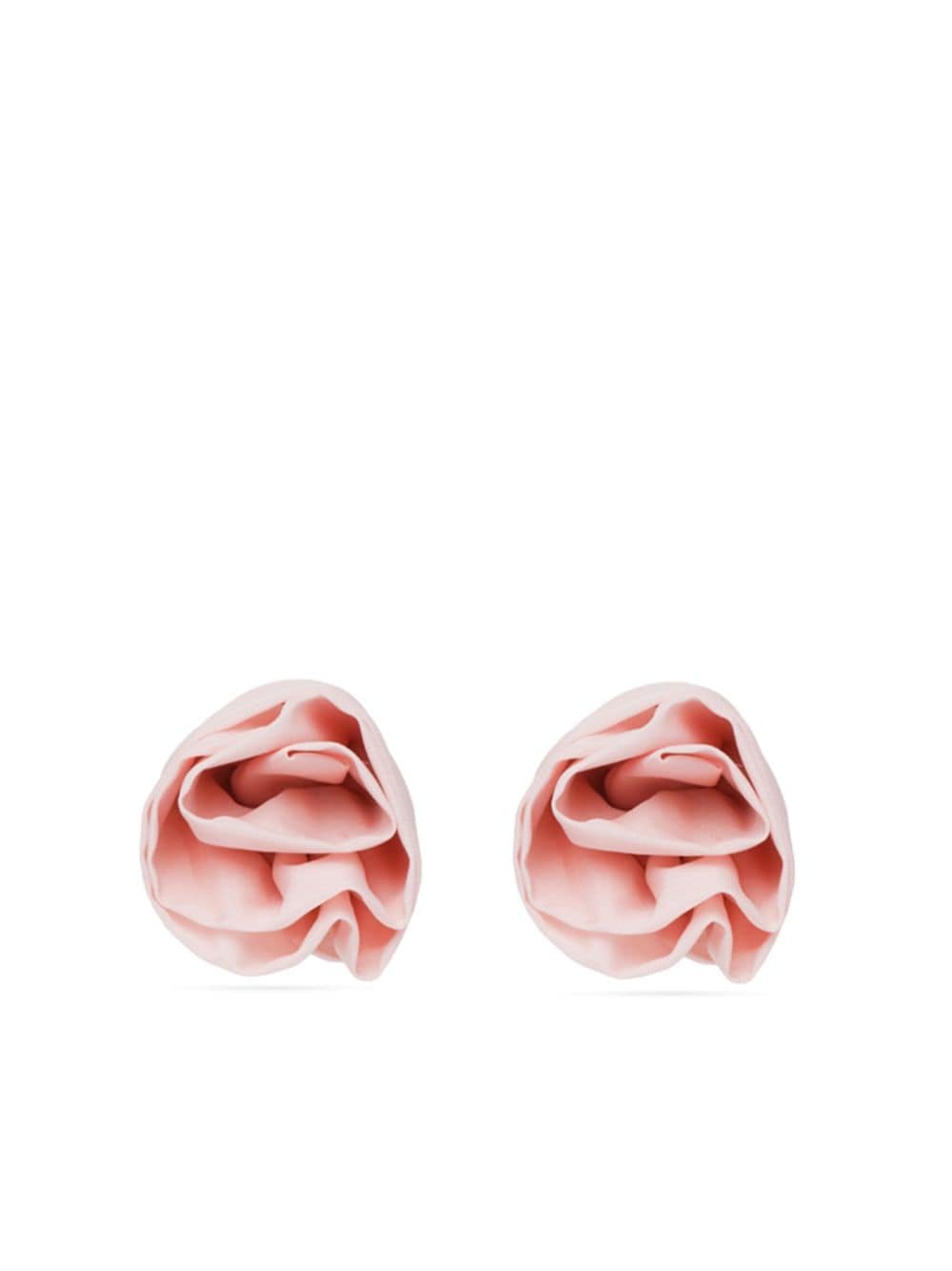 Simone Rocha Rose stud earrings - Pink von Simone Rocha