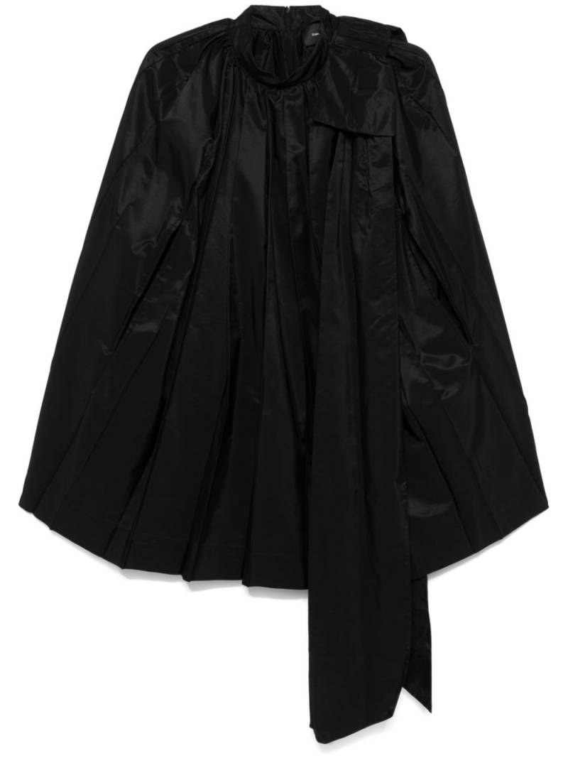 Simone Rocha bow-detail pleated mini dress - Black von Simone Rocha