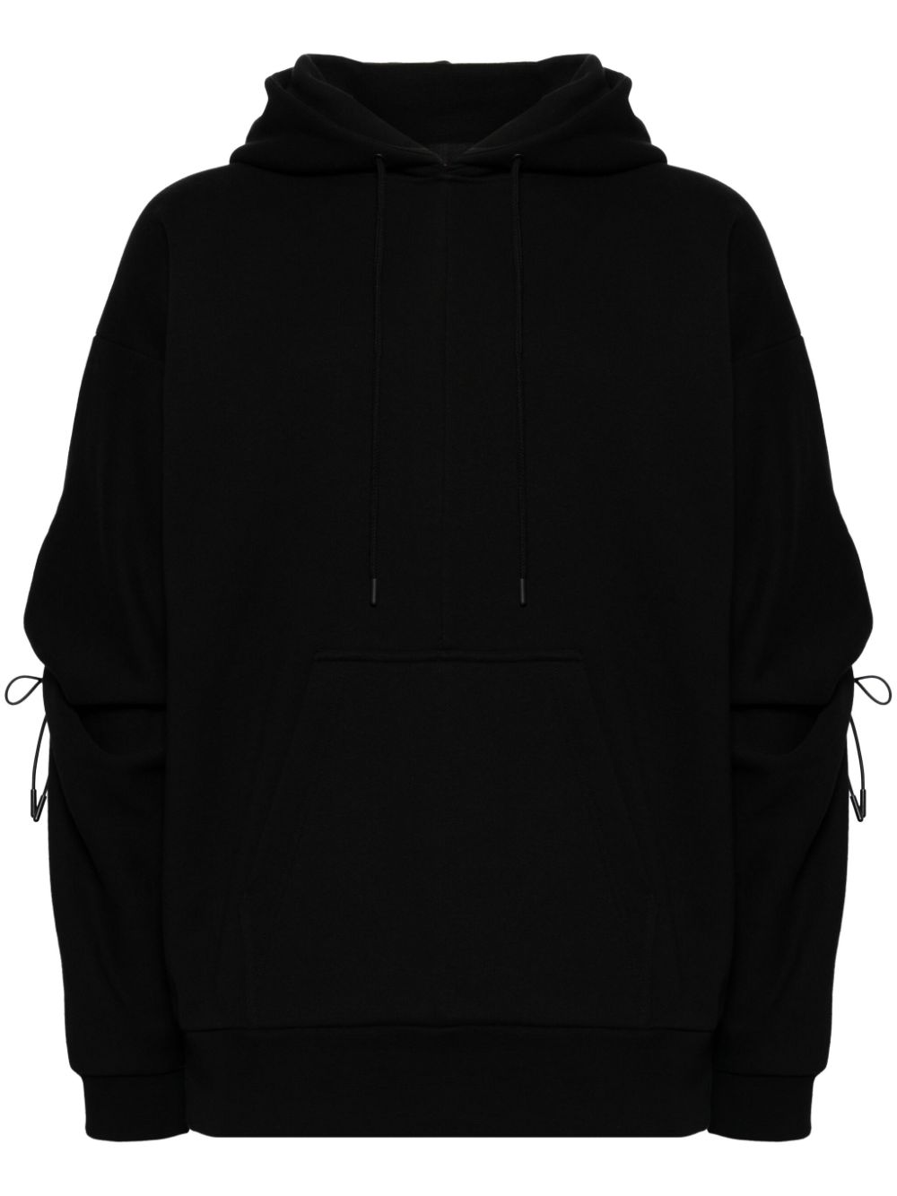 Simone Rocha drawstring cotton hoodie - Black von Simone Rocha