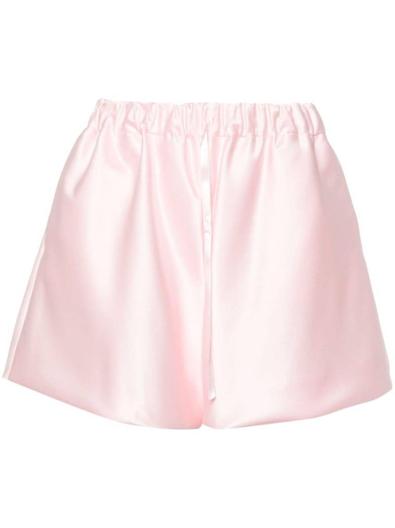 Simone Rocha drawstring satin boxer shorts - Pink von Simone Rocha