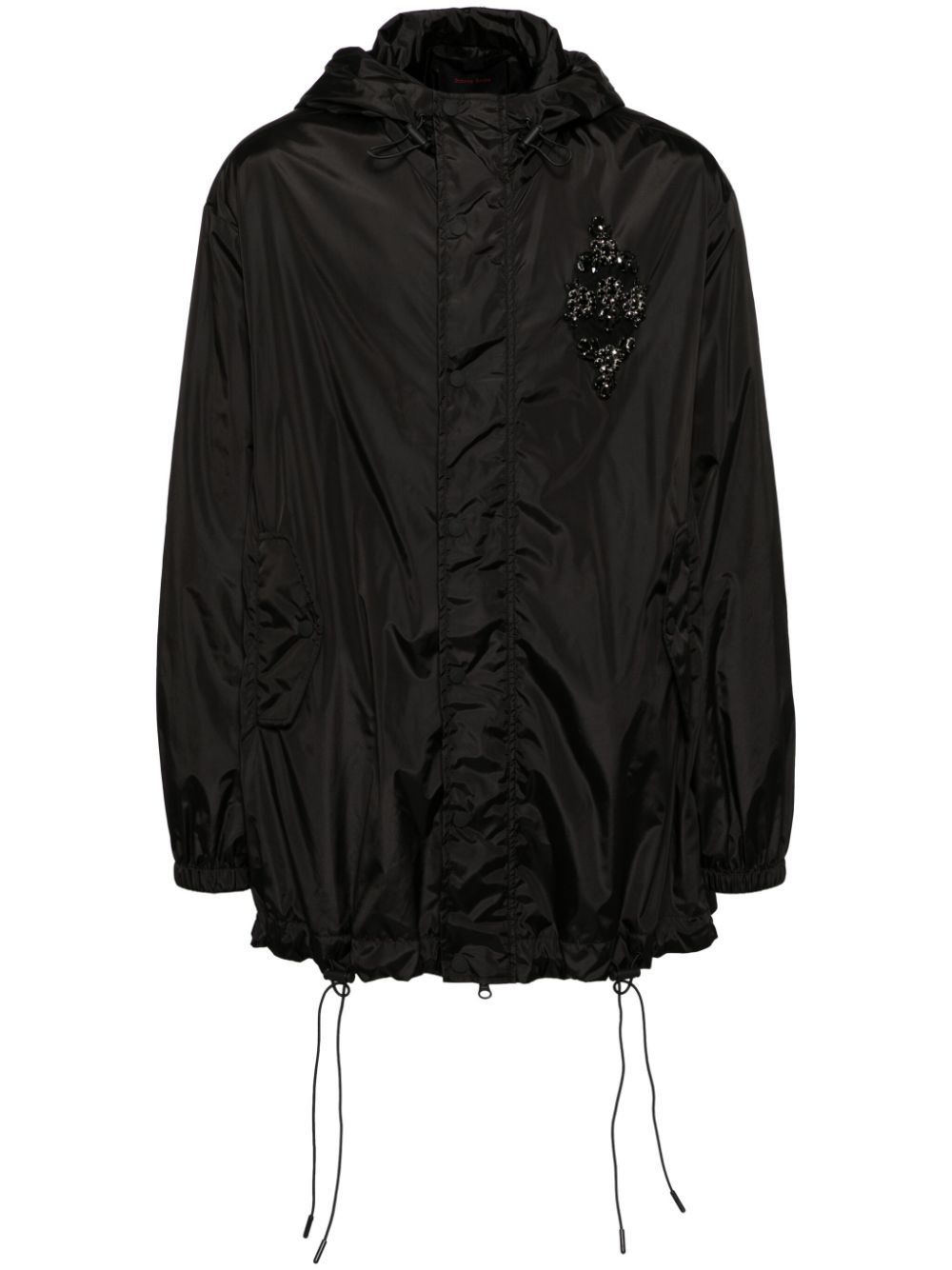 Simone Rocha embellished parka - Black von Simone Rocha