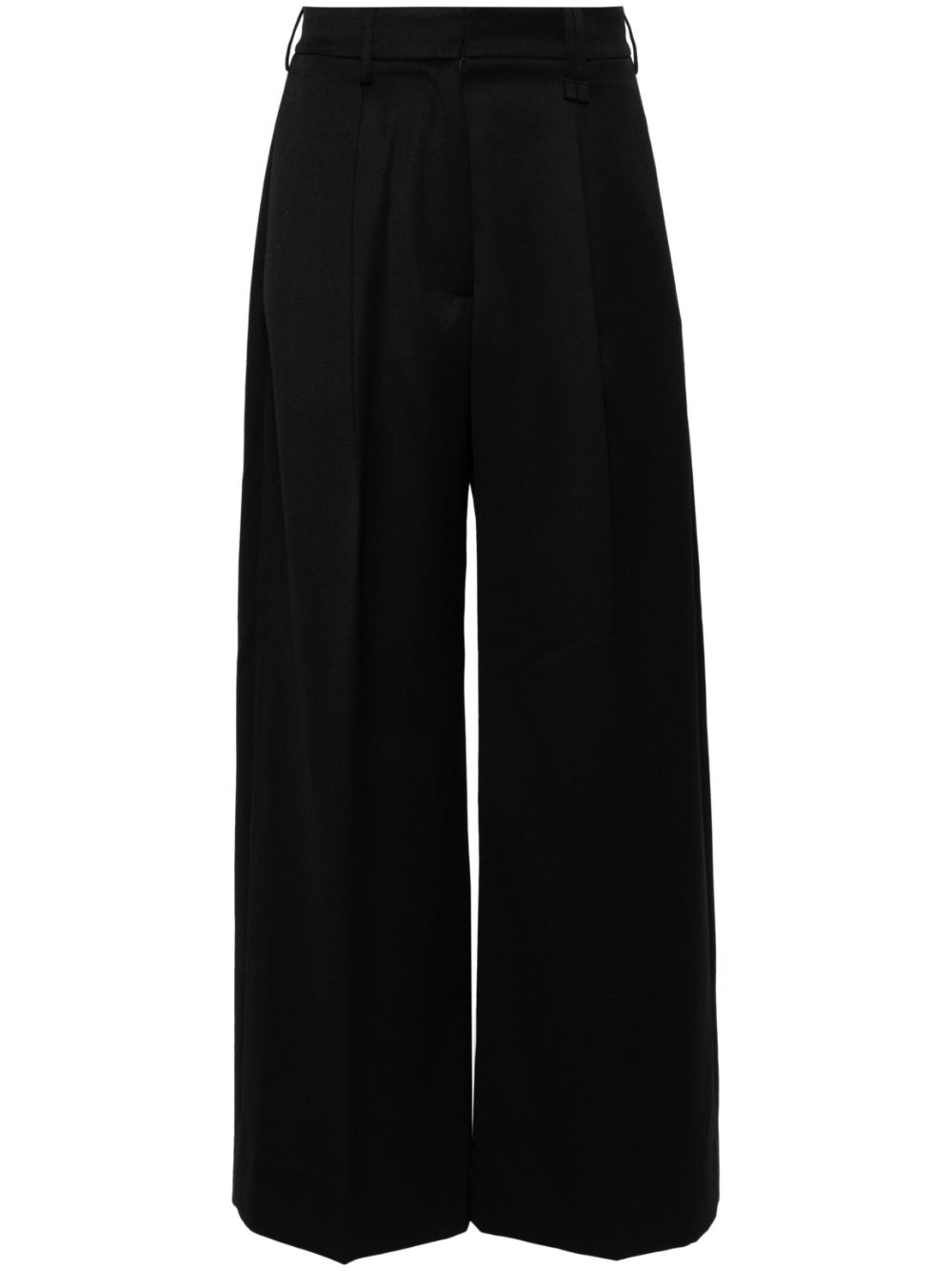 Simone Rocha grain de poudre palazzo pants - Black von Simone Rocha