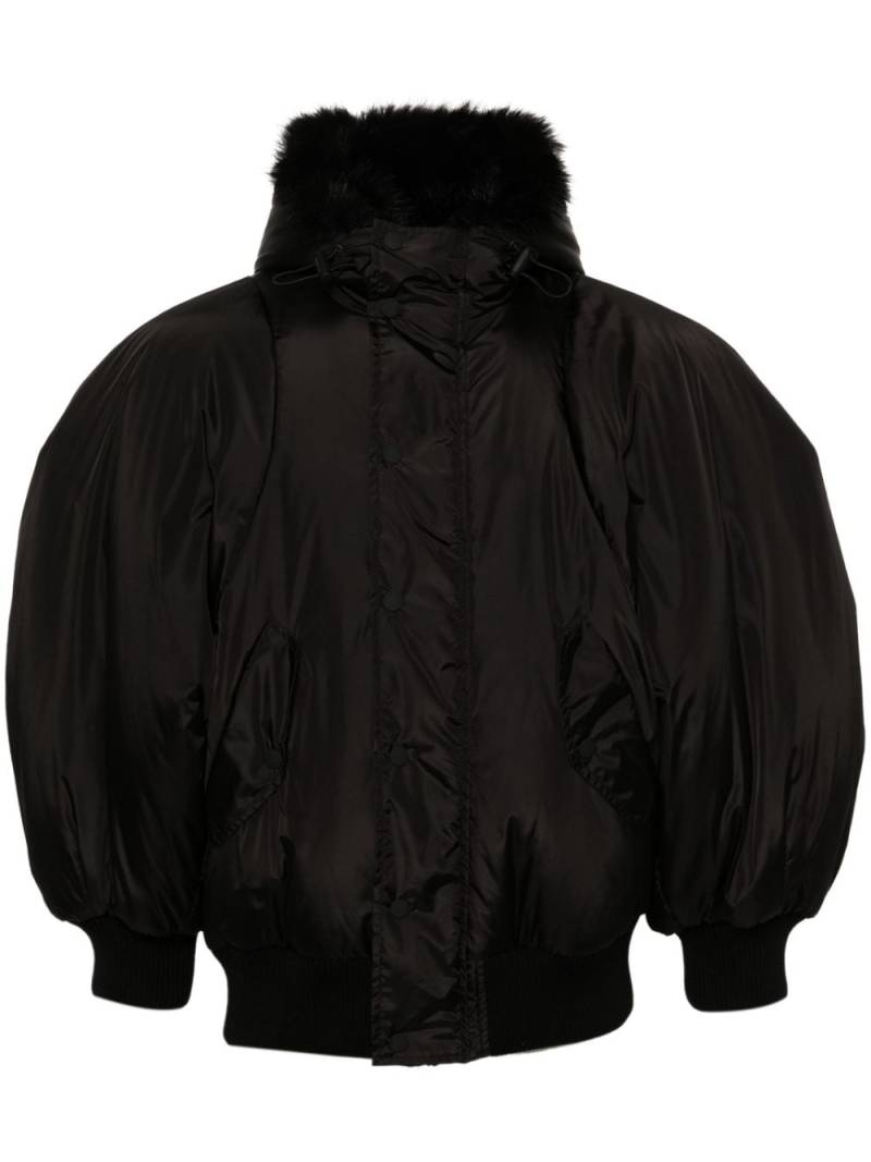 Simone Rocha hooded padded jacket - Black von Simone Rocha