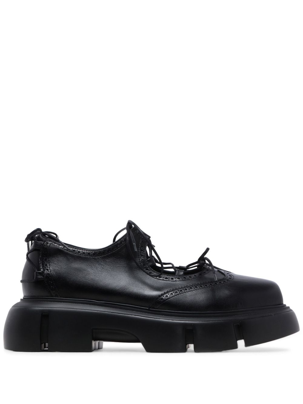 Simone Rocha leather Oxford shoes - Black von Simone Rocha