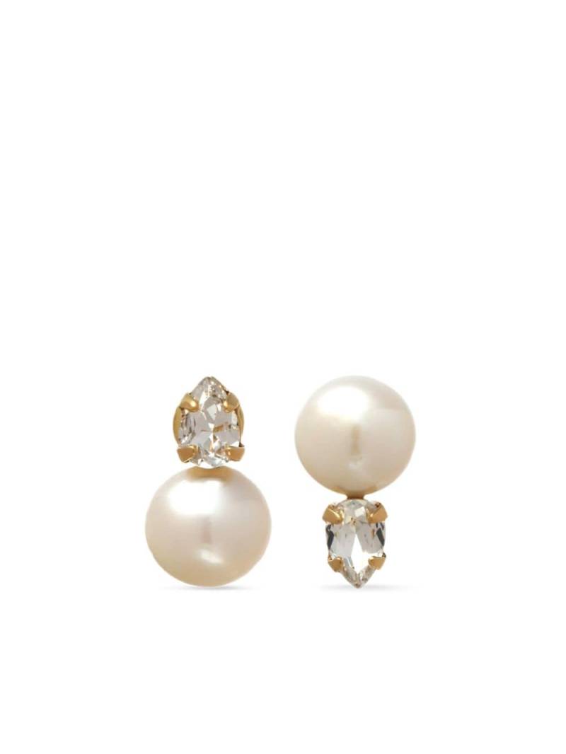 Simone Rocha pearl-detailing earrings - Gold von Simone Rocha