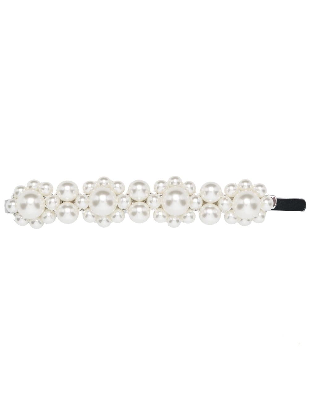 Simone Rocha pearl embellished hairclip - White von Simone Rocha