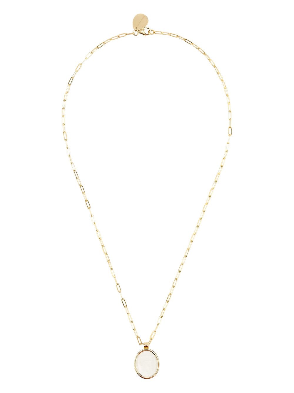 Simone Rocha porcelain medallion necklace - Gold von Simone Rocha