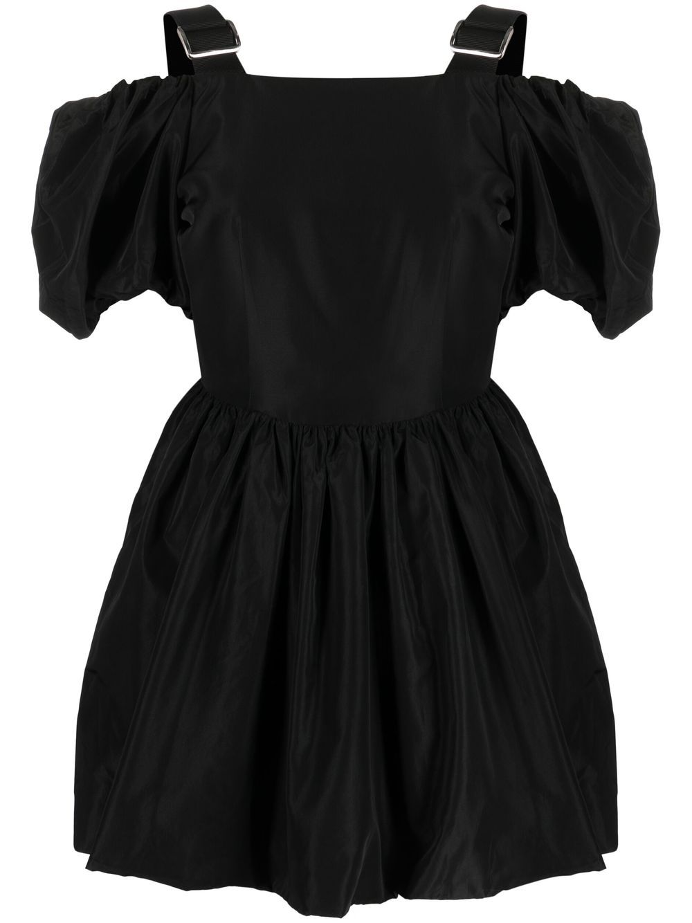 Simone Rocha cold-shoulder puffball minidress - Black von Simone Rocha