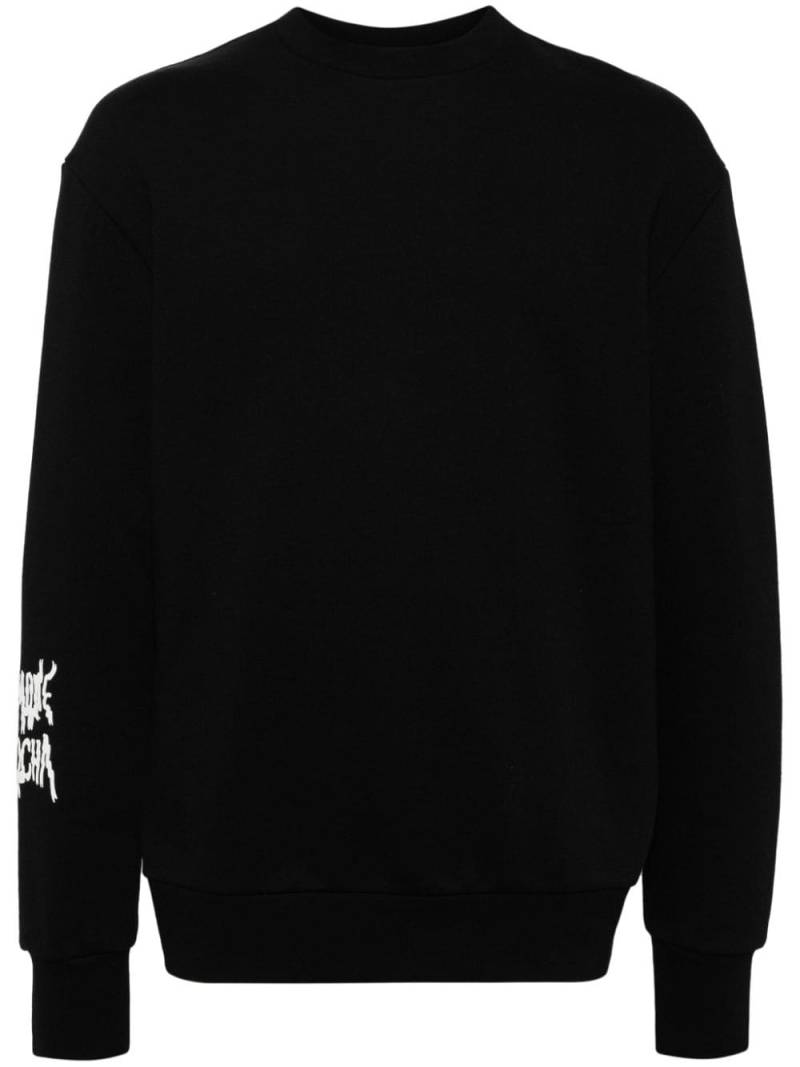 Simone Rocha ribbon logo sweatshirt - Black von Simone Rocha