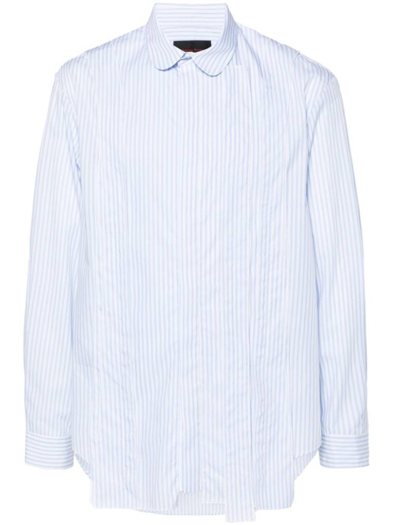 Simone Rocha striped shirt - Blue von Simone Rocha