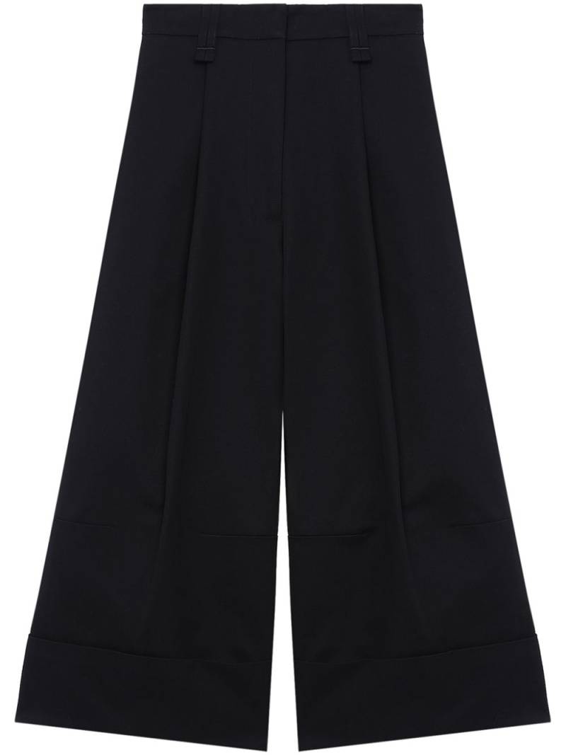 Simone Rocha wide-leg cropped trousers - Black von Simone Rocha