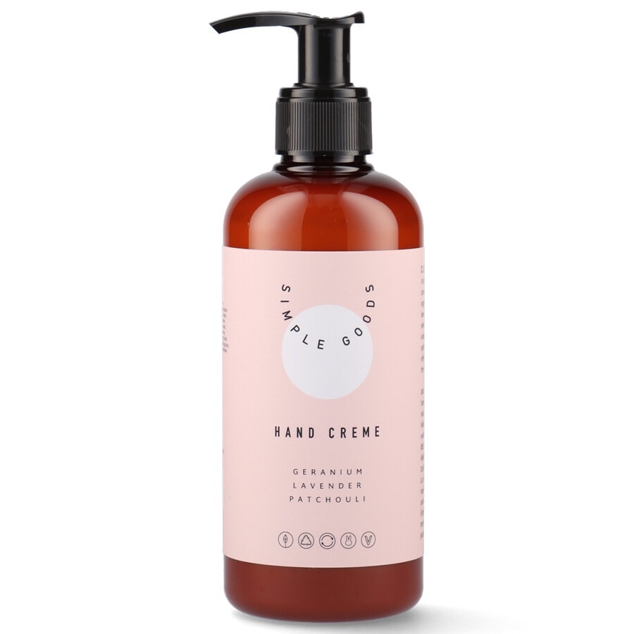 Simple Goods  Simple Goods Hand Cream - Geranium, Lavender, Patchouli handcreme 250.0 ml von Simple Goods