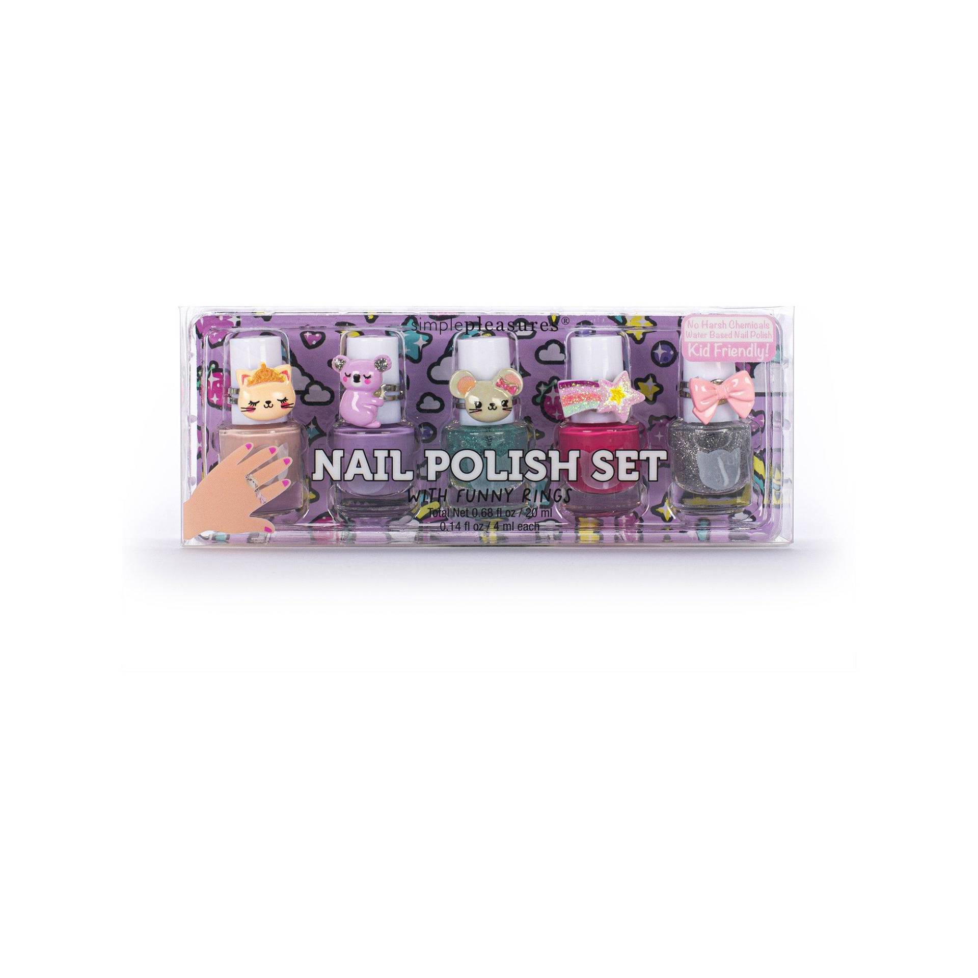 Nail Polish And Ring Set Unisex  Set von Simple Pleasures