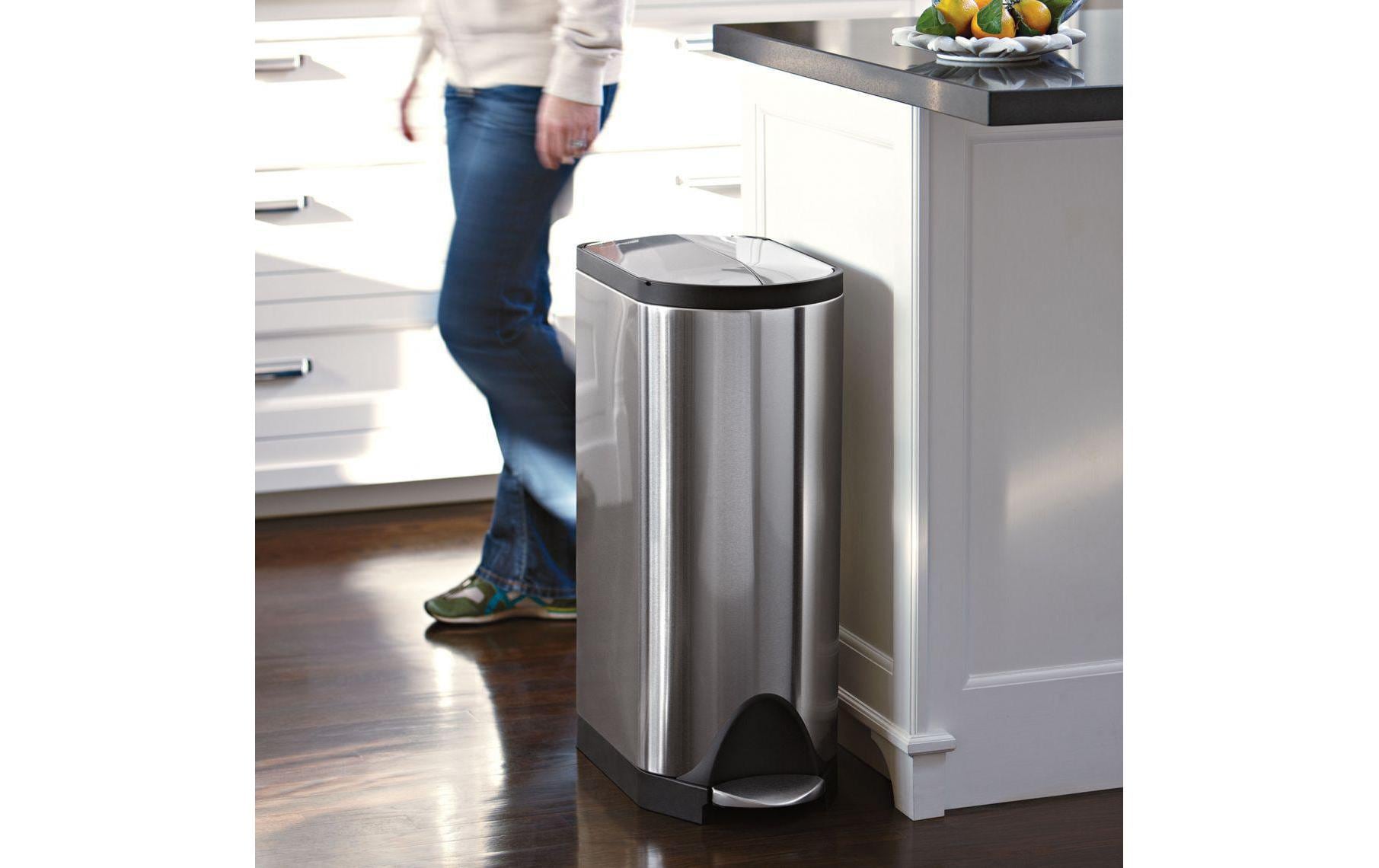 simplehuman Mülleimer »Schmetterling 30L«, 1 Behälter von Simplehuman