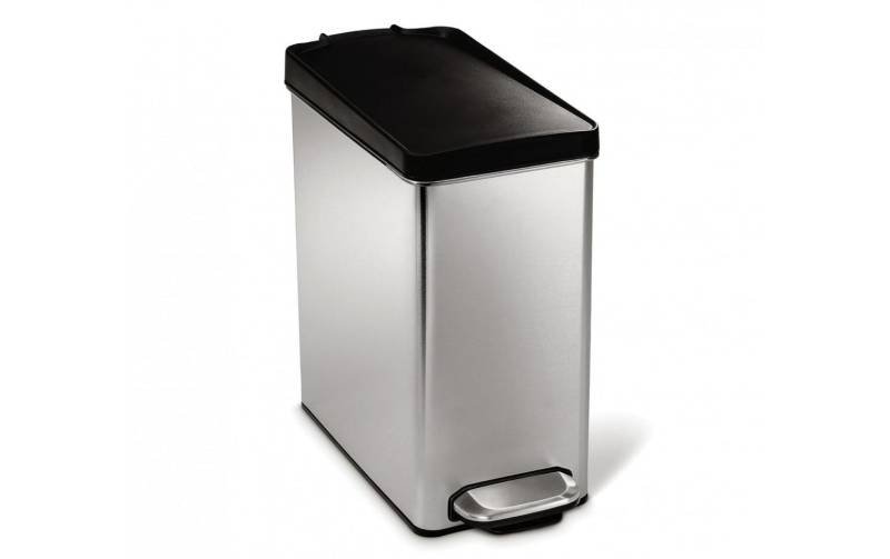 simplehuman Mülleimer »Simplehuman schmaler 10L«, 1 Behälter von Simplehuman