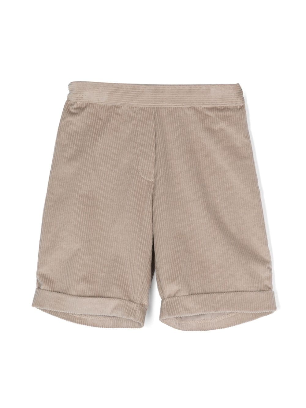 Siola corduroy cotton shorts - Neutrals von Siola