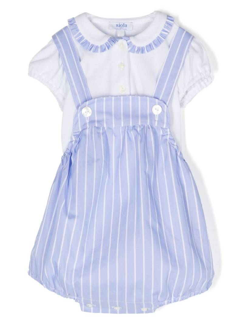 Siola cotton romper set - Blue von Siola