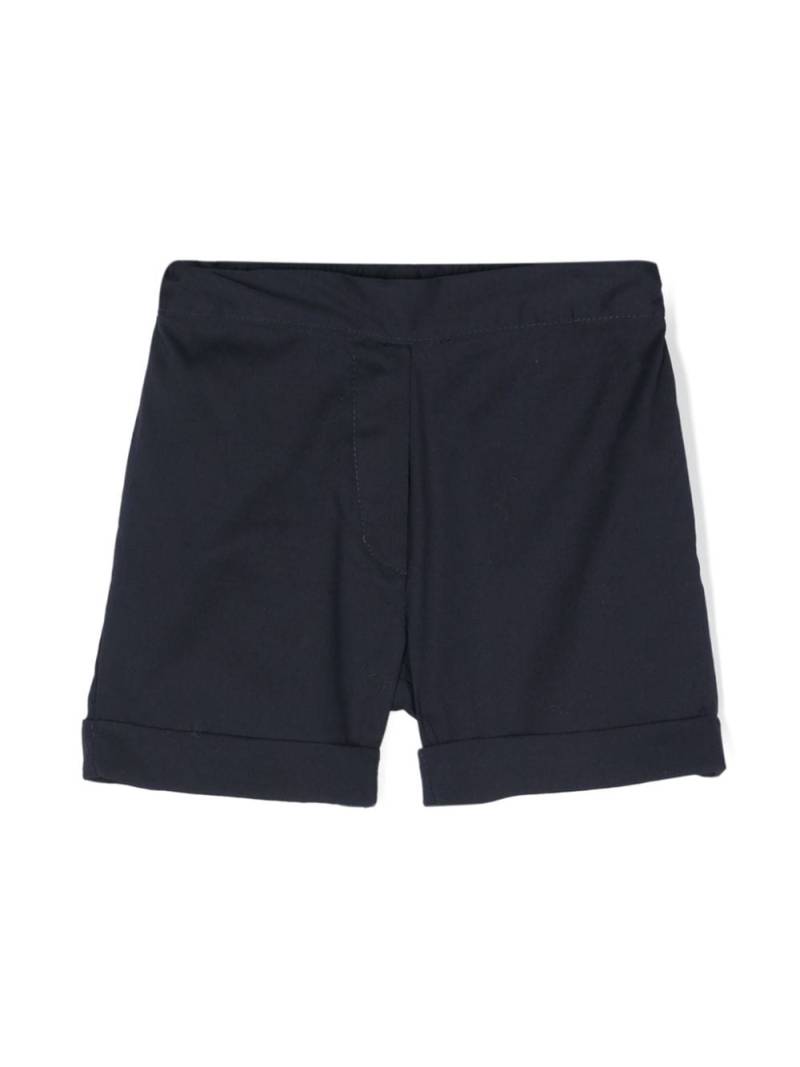 Siola elasticated-waist cotton shorts - Blue von Siola