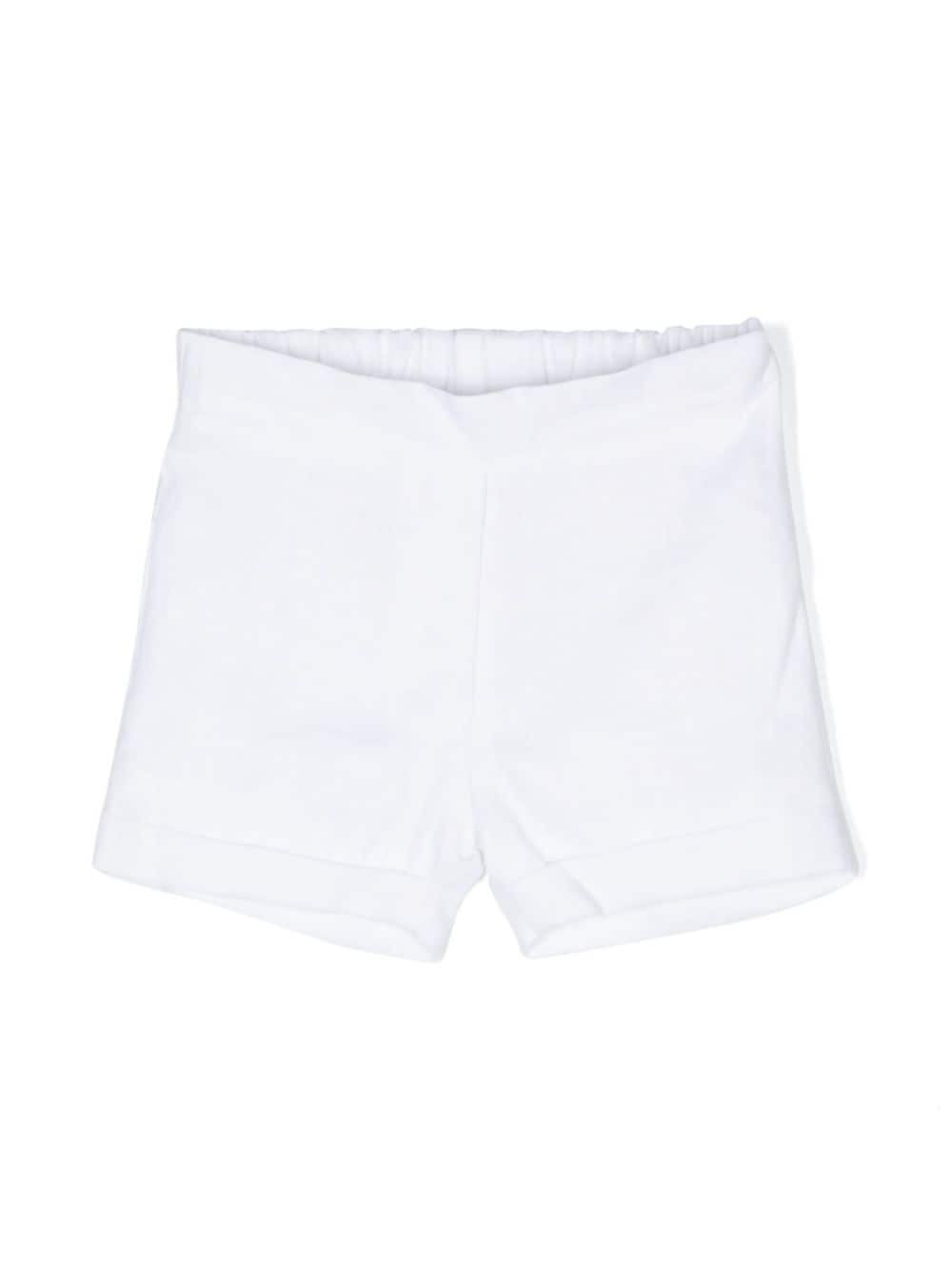 Siola elasticated-waist linen shorts - White von Siola