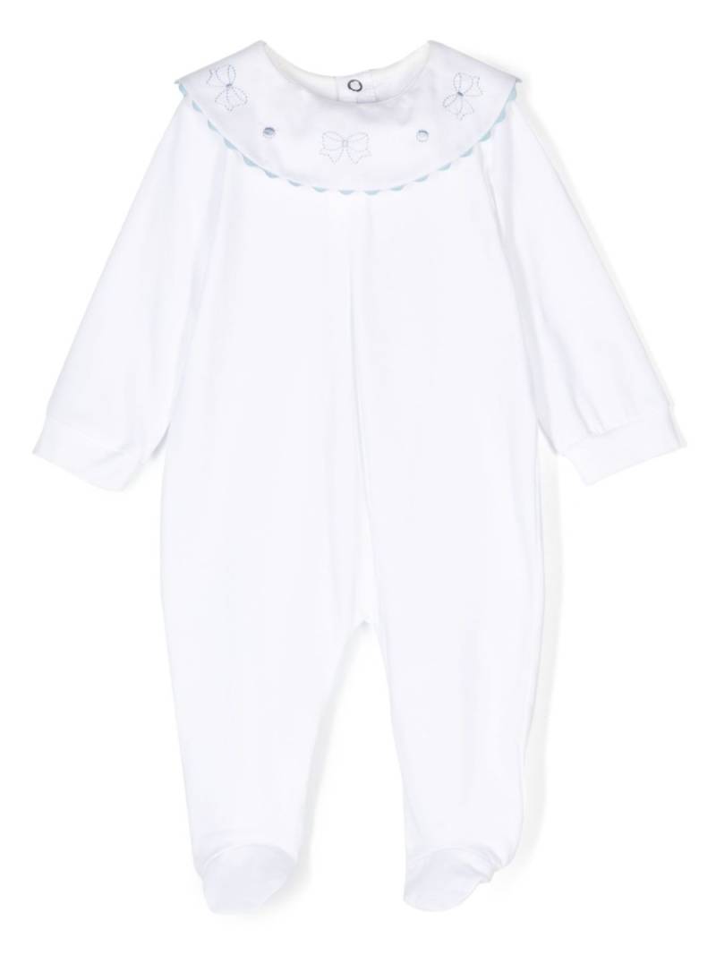 Siola embroidered-collar pajamas - White von Siola