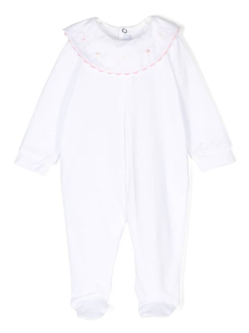 Siola embroidered-collar pajamas - White von Siola