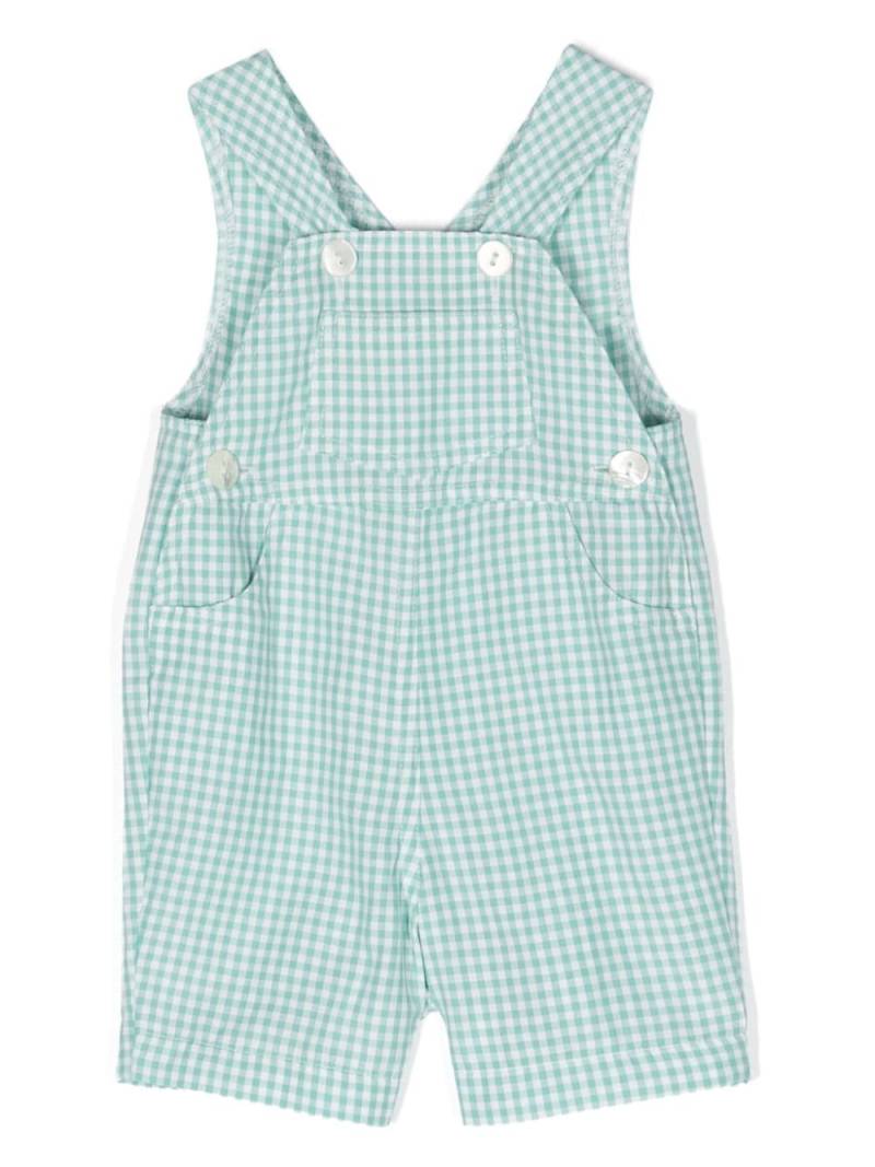 Siola gingham poplin overall - Green von Siola