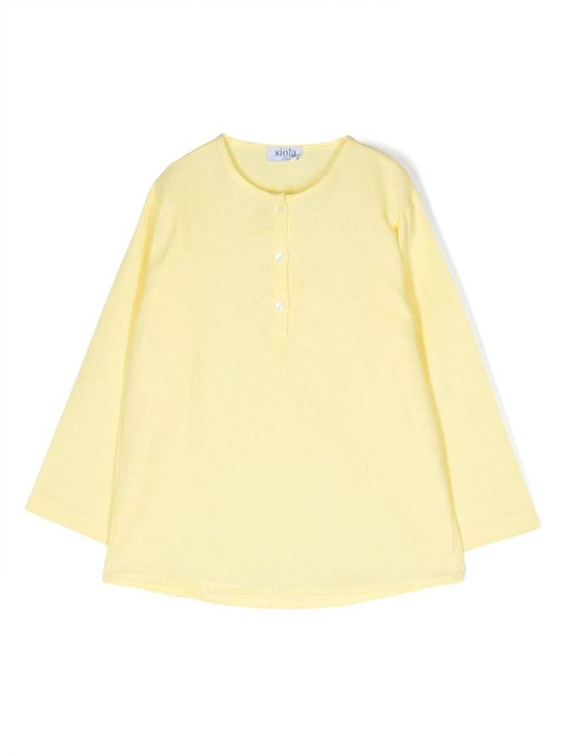 Siola long-sleeve T-shirt - Yellow von Siola