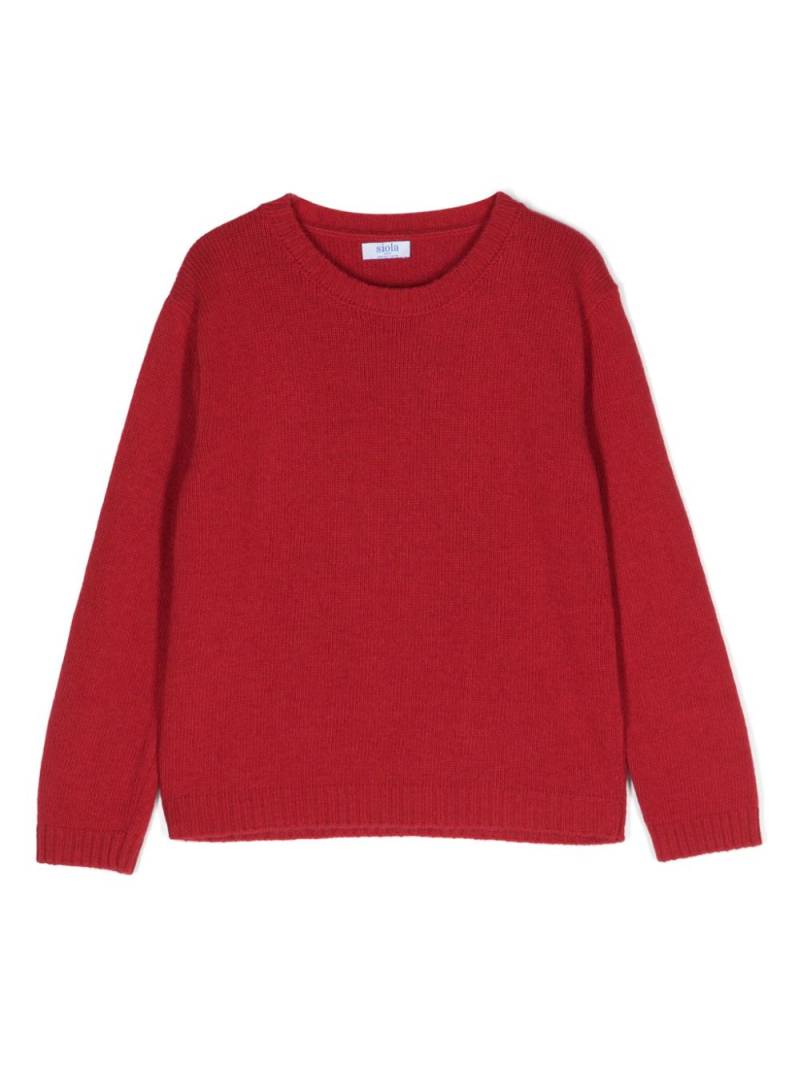 Siola long-sleeve jumper - Red von Siola