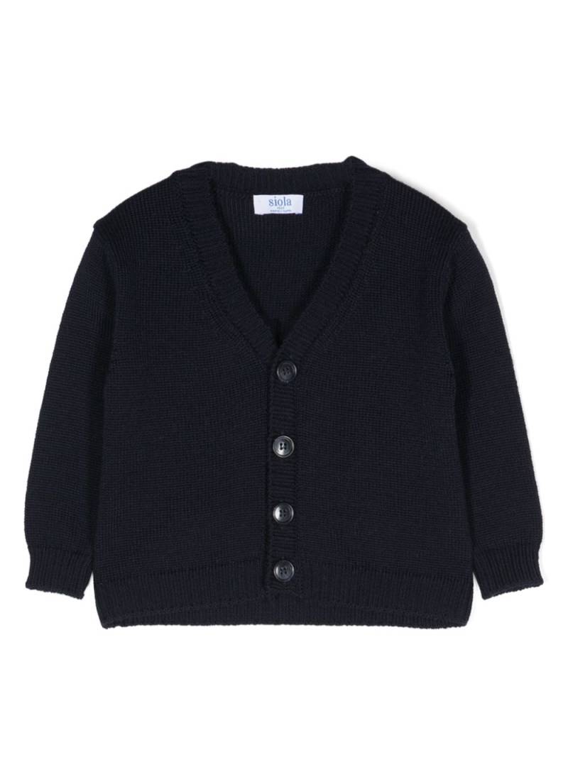 Siola merino-wool jumper - Blue von Siola