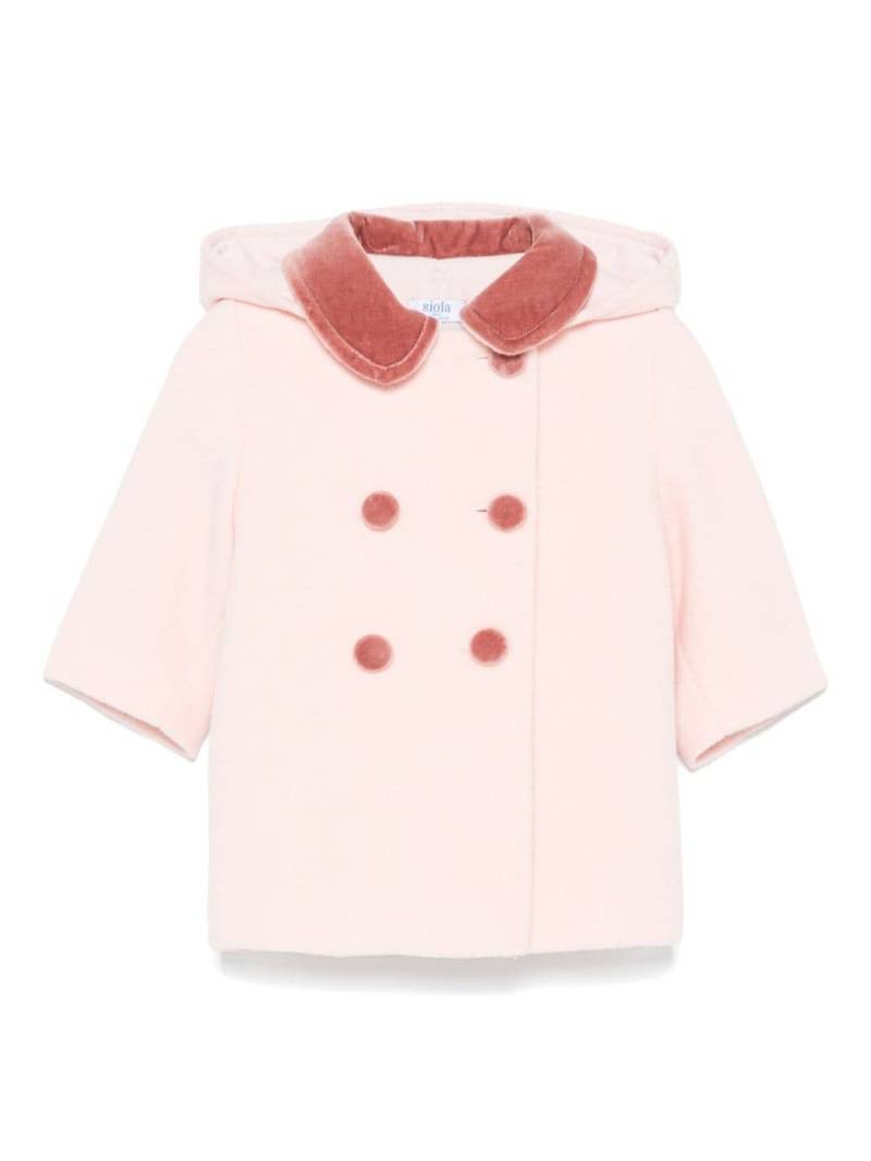 Siola wool coat - Pink von Siola