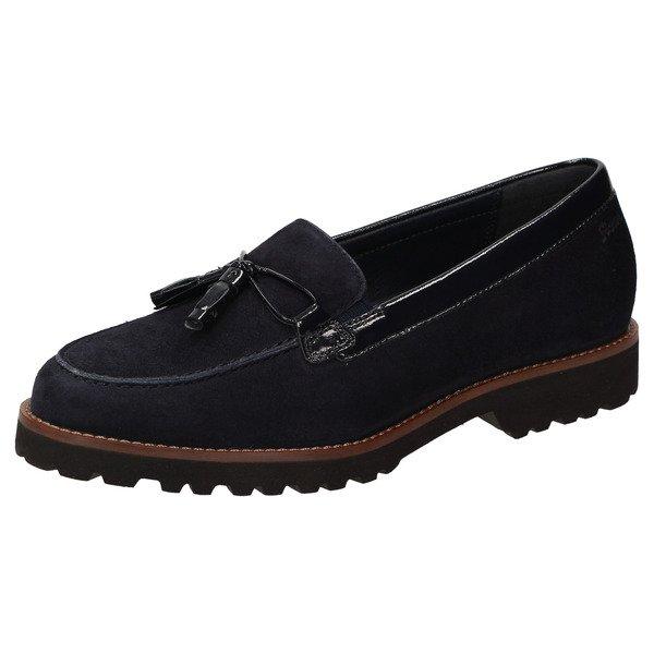 Slipper Meredith-730-h Damen Nachtblau 41 von Sioux