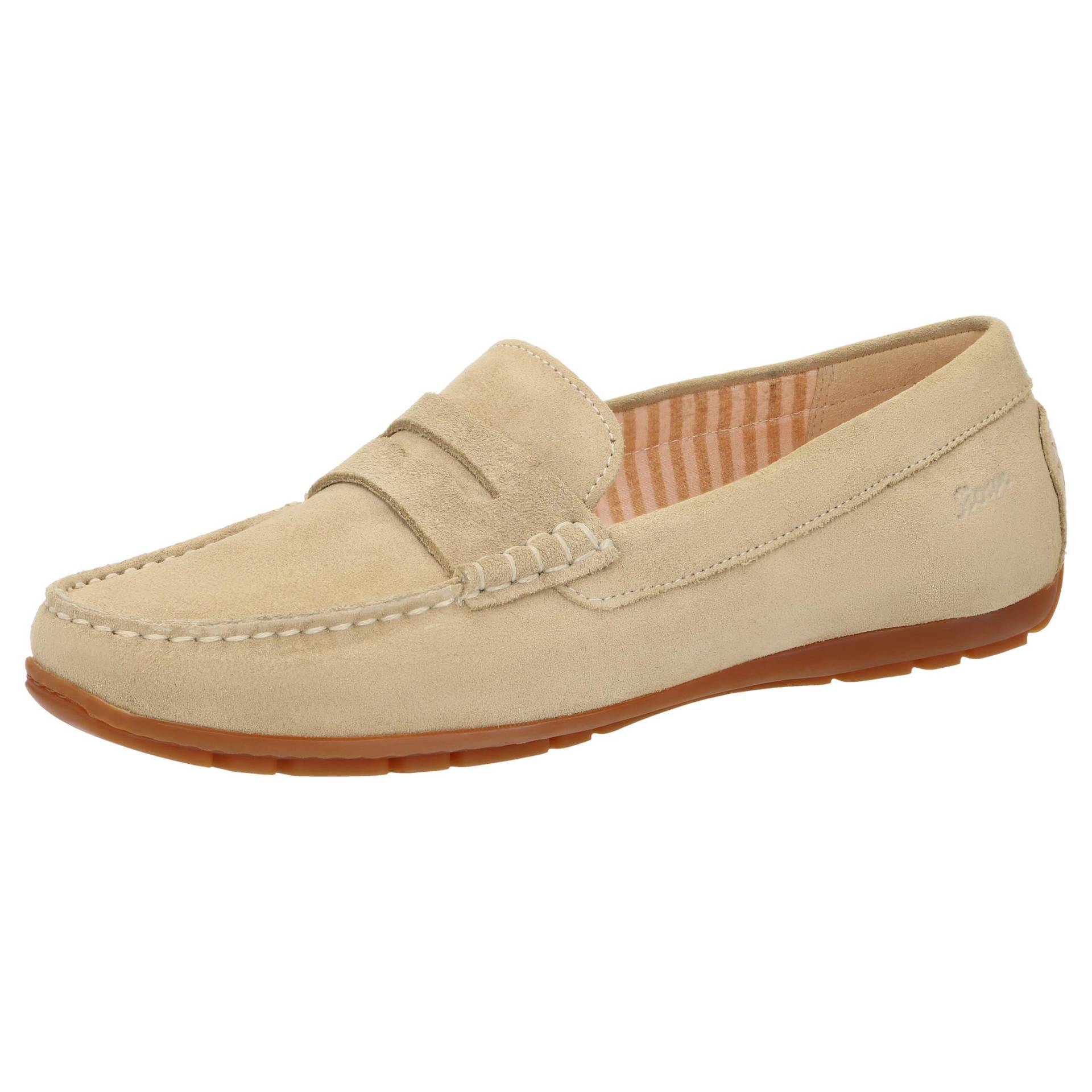 Sioux - Slipper Carmona-700, für Damen, Beige, Größe 39 von Sioux