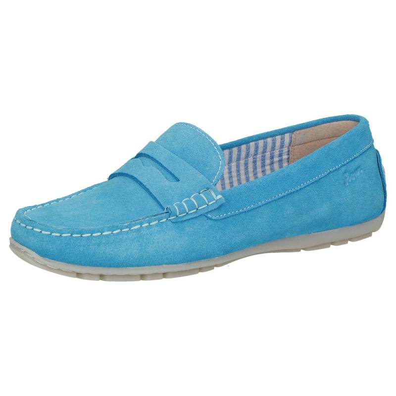 Slipper Carmona-700 Damen Blau 35 von Sioux