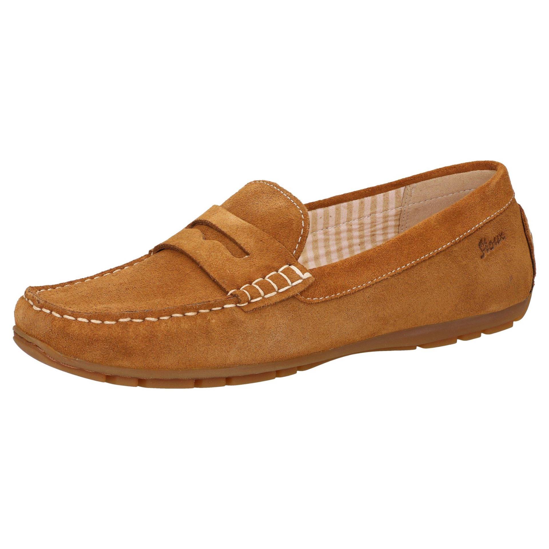 Sioux - Slipper Carmona-700, für Damen, Cognac, Größe 39.5 von Sioux