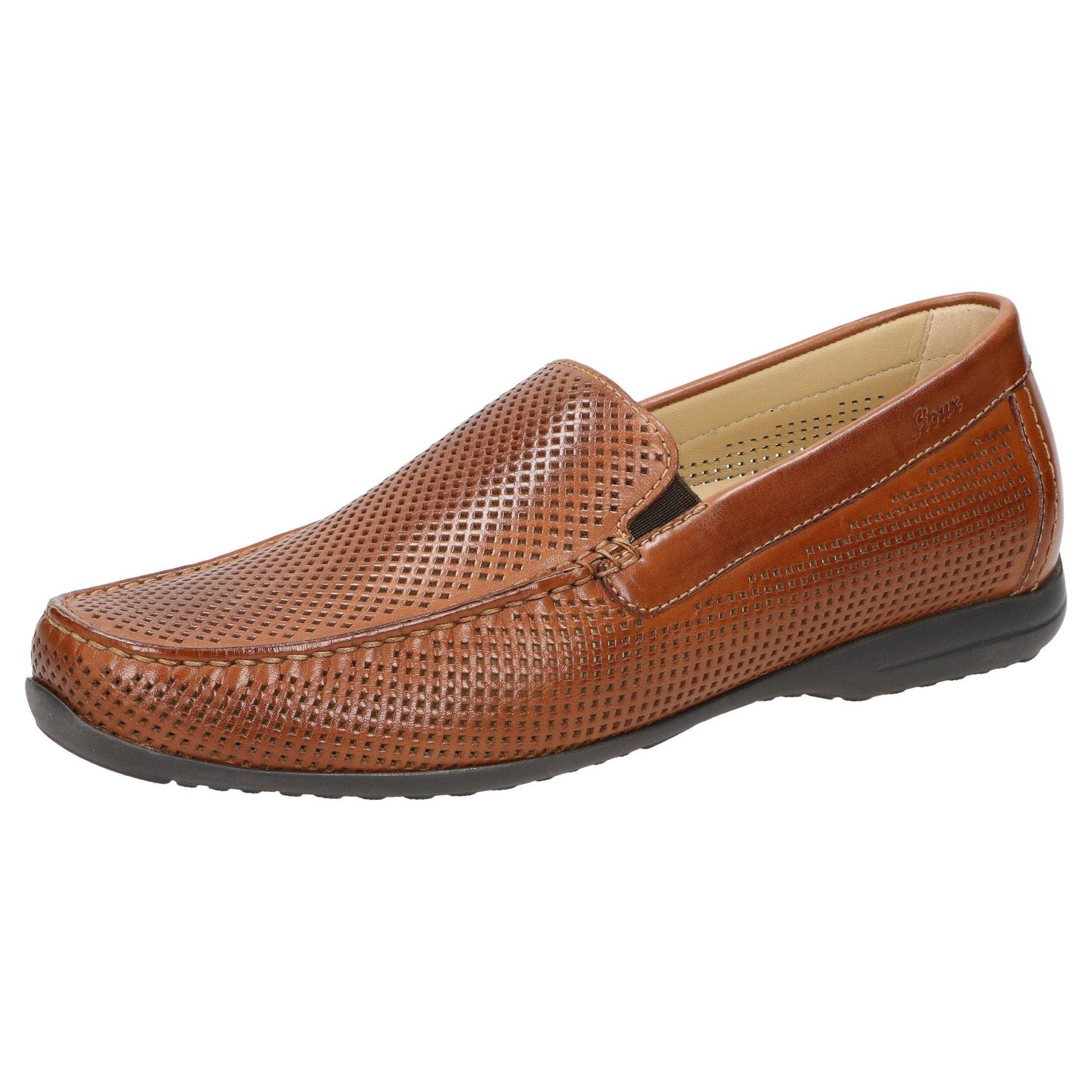 Sioux - Slipper Giumelo-708-H, für Herren, Cognac, Größe 41 von Sioux