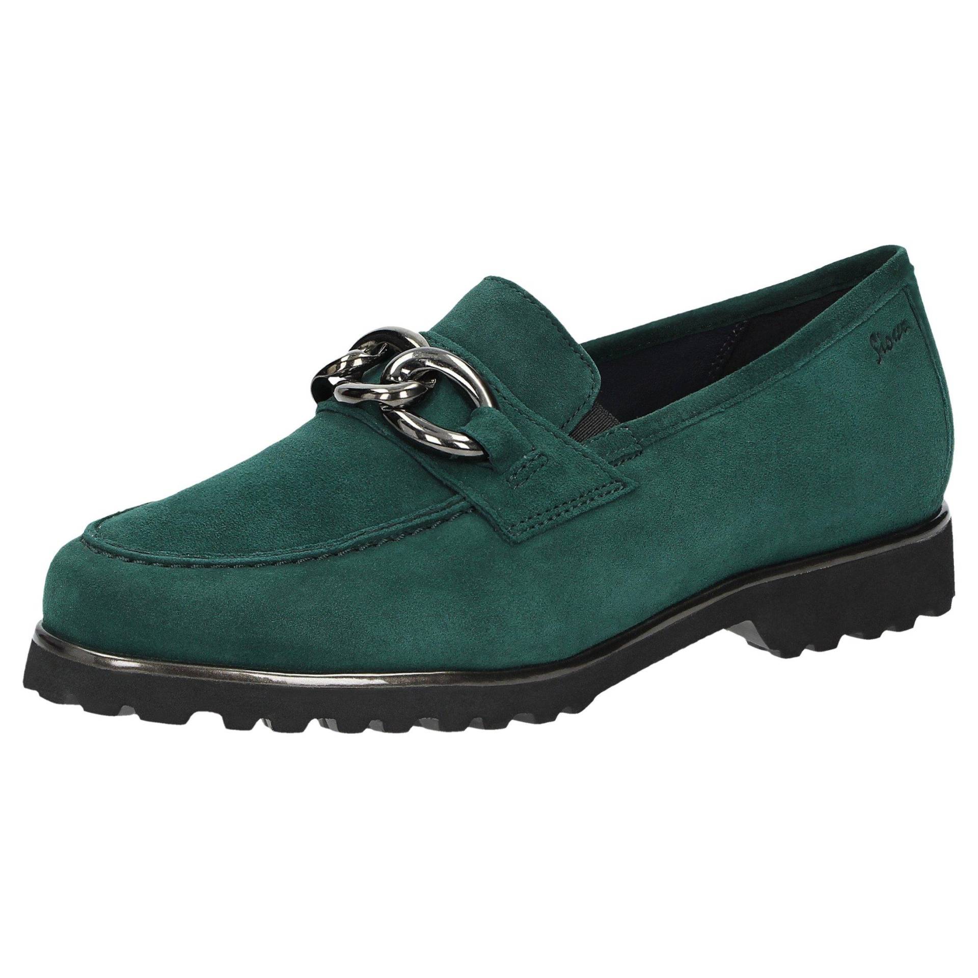 Slipper Meredith-743-h Damen Grün 44 von Sioux