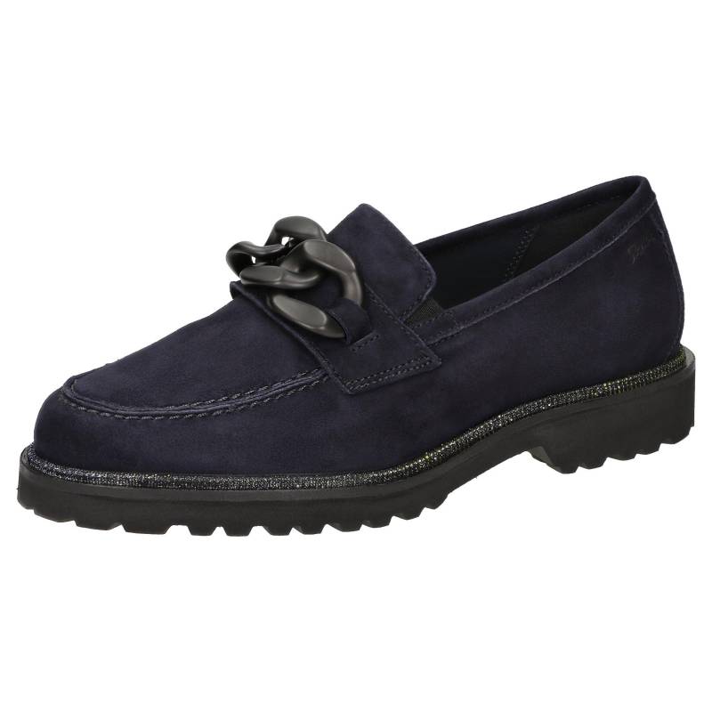 Slipper Meredith-744-h Damen Nachtblau 35 von Sioux