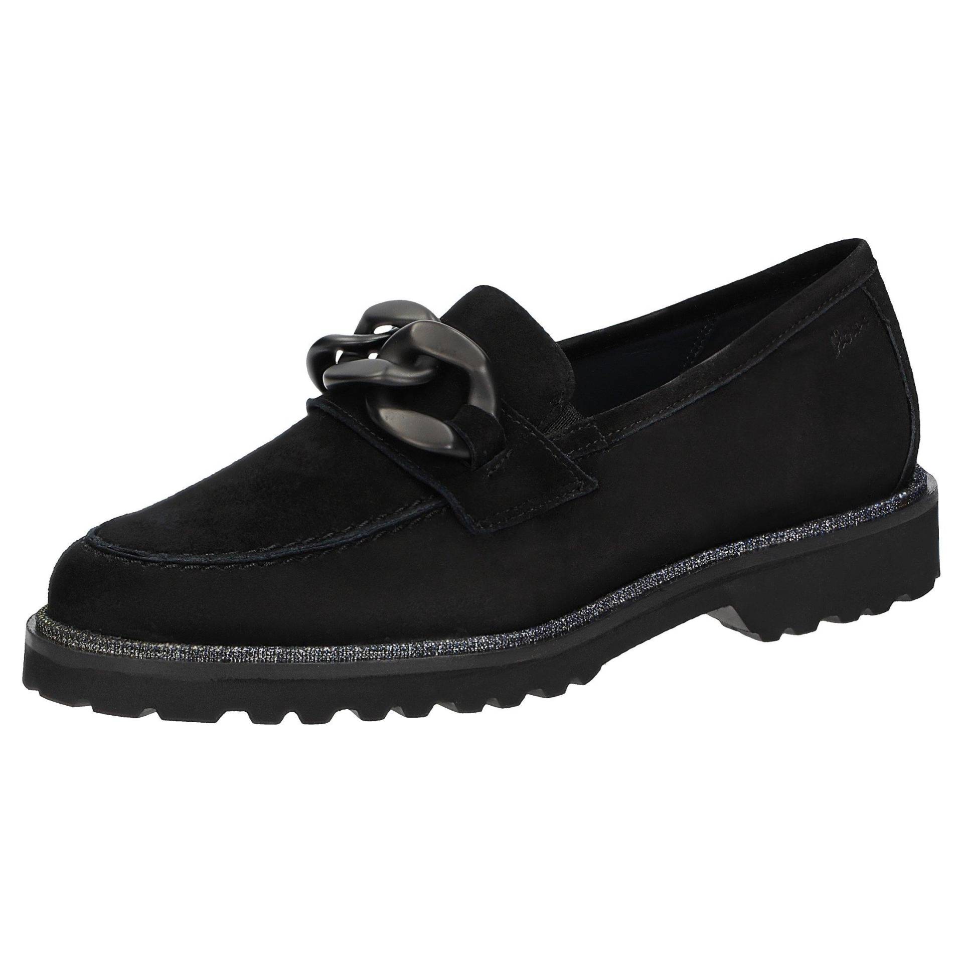 Slipper Meredith-744-h Damen Schwarz 35 von Sioux