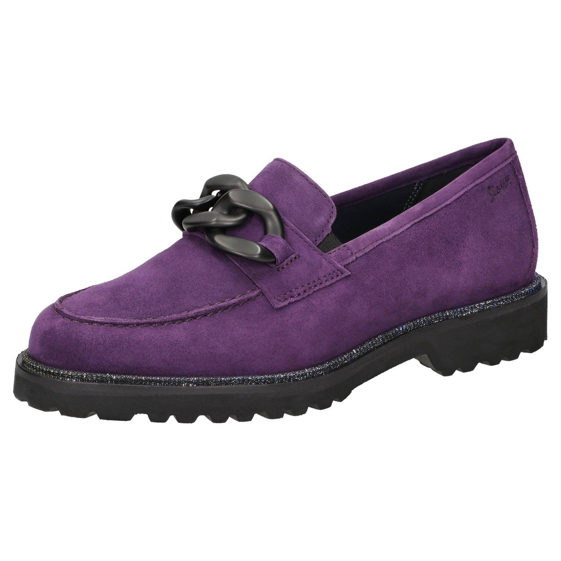 Slipper Meredith-744-h Damen Violett 37.5 von Sioux