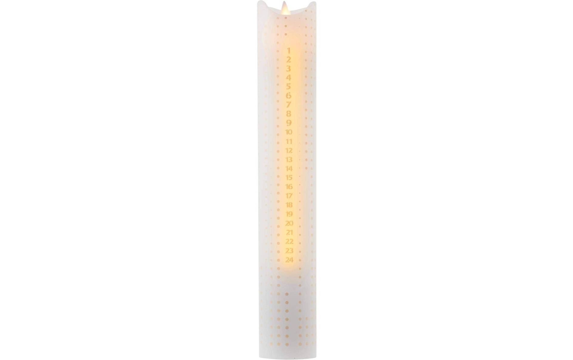 Sirius Adventskerze »LED-Kerze Advent Calendar, Weiss« Sirius Adventskerze »LED-Kerze Advent Calendar, Weiss« von Sirius