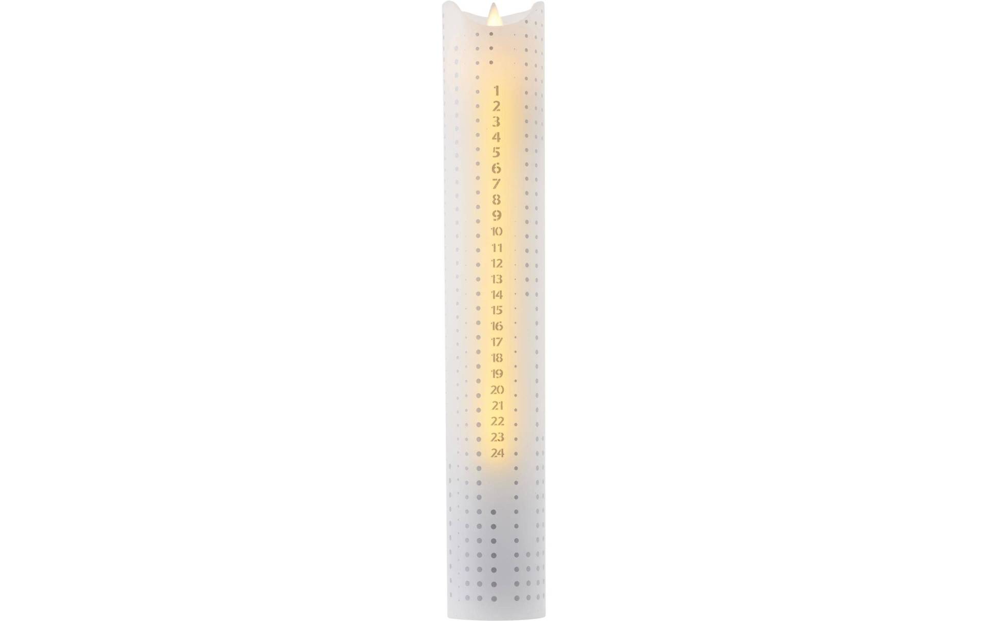 Sirius Adventskerze »LED-Kerze Advent Calendar, Weiss« Sirius Adventskerze »LED-Kerze Advent Calendar, Weiss« von Sirius