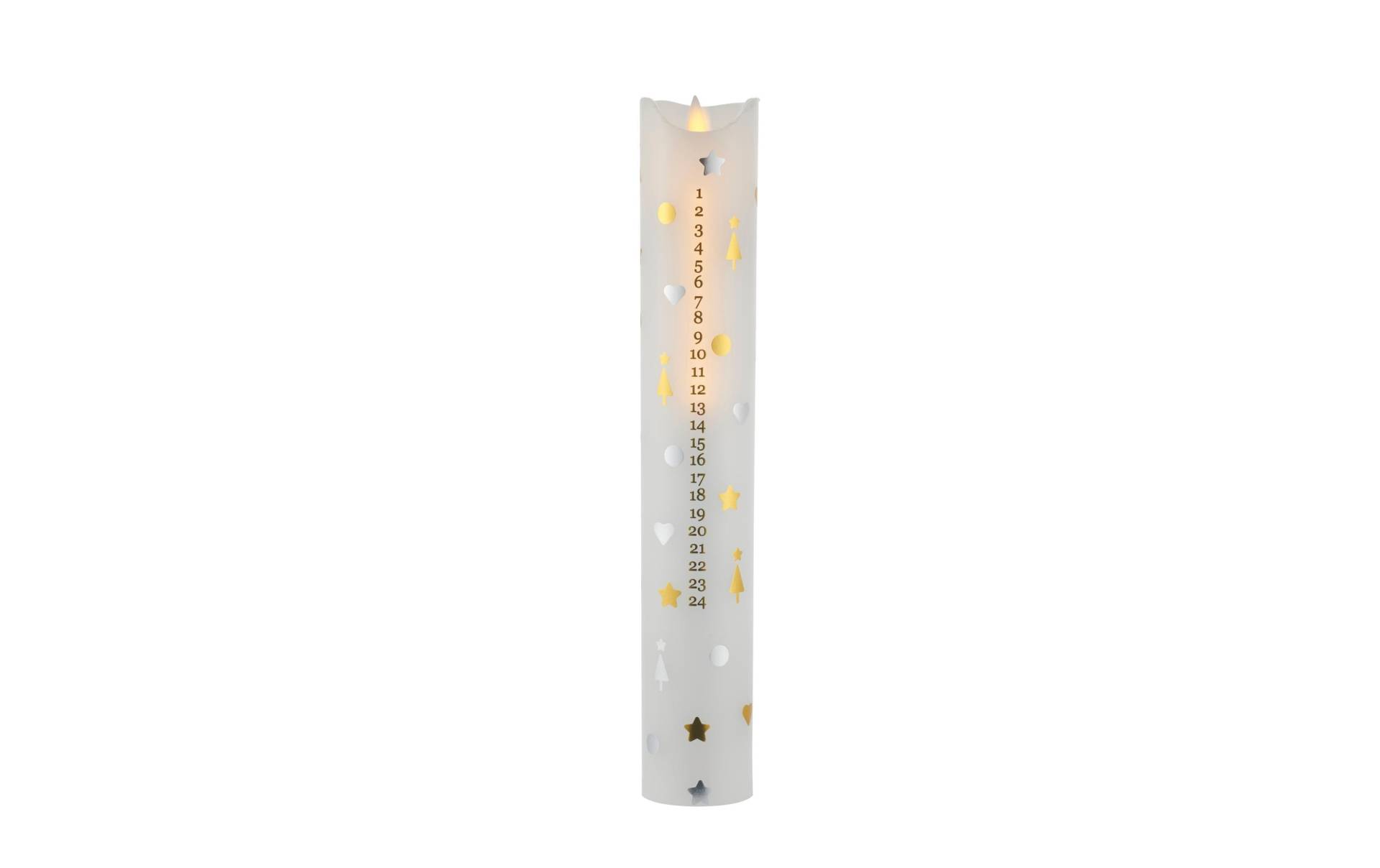 Sirius Adventskerze »LED-Kerzen Advent Calendar, Weiss« Sirius Adventskerze »LED-Kerzen Advent Calendar, Weiss« von Sirius