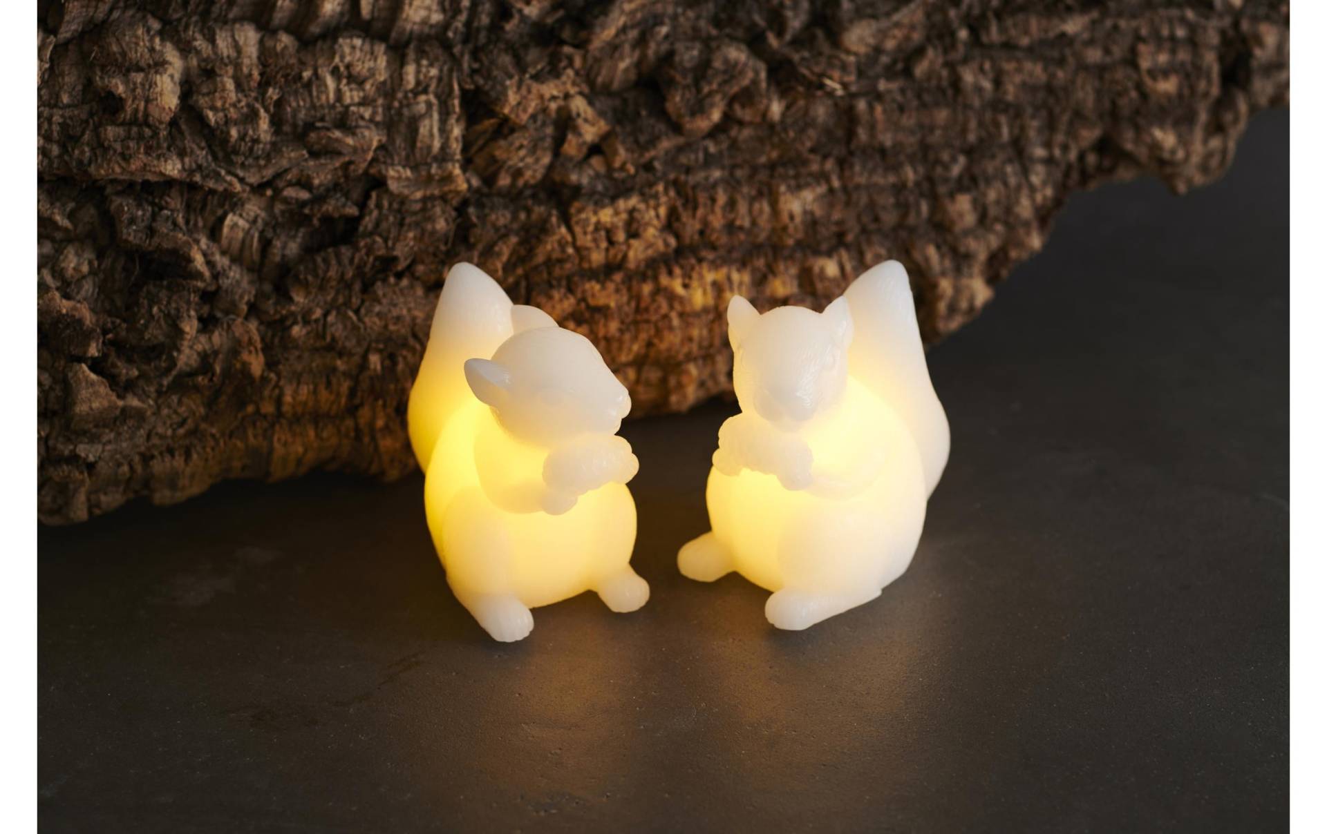 Sirius LED Dekofigur »LED Wachs Eichhörnchen 2er Set weiss« Sirius LED Dekofigur »LED Wachs Eichhörnchen 2er Set weiss« von Sirius