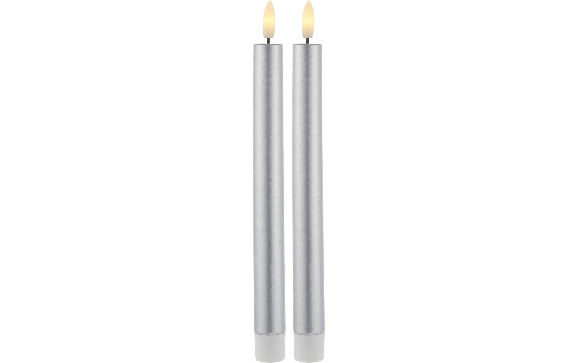 Sirius LED-Kerze »LED-Stabkerze Sille, 2er Set, Silberfarben« Sirius LED-Kerze »LED-Stabkerze Sille, 2er Set, Silberfarben« von Sirius