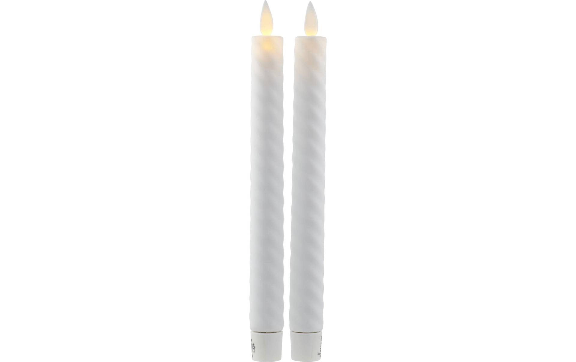Sirius LED-Kerze »LED-Stabkerzen Sara Wave 2tlg Weiss« Sirius LED-Kerze »LED-Stabkerzen Sara Wave 2tlg Weiss« von Sirius