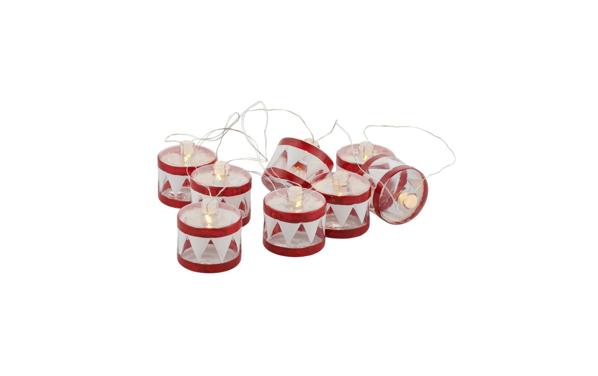Sirius LED-Lichterkette »LED-Lichterkette Elly Trommel, Rot«, 8 St.-flammig Sirius LED-Lichterkette »LED-Lichterkette Elly Trommel, Rot«, 8 St.-flammig von Sirius
