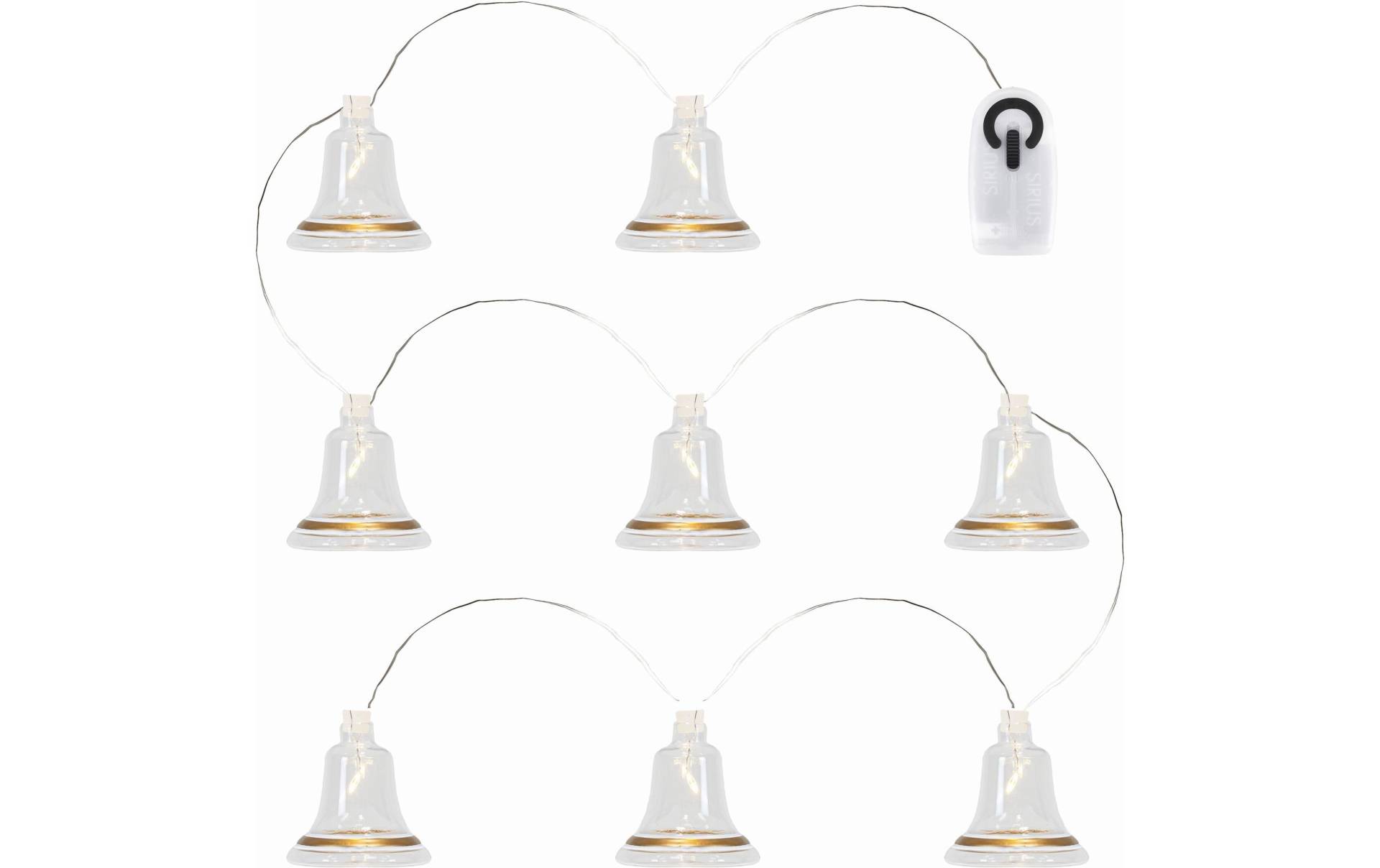 Sirius LED-Lichterkette »LED Lichterkette Tiffany Glocke,Gold«, 8 St.-flammig Sirius LED-Lichterkette »LED Lichterkette Tiffany Glocke,Gold«, 8 St.-flammig von Sirius