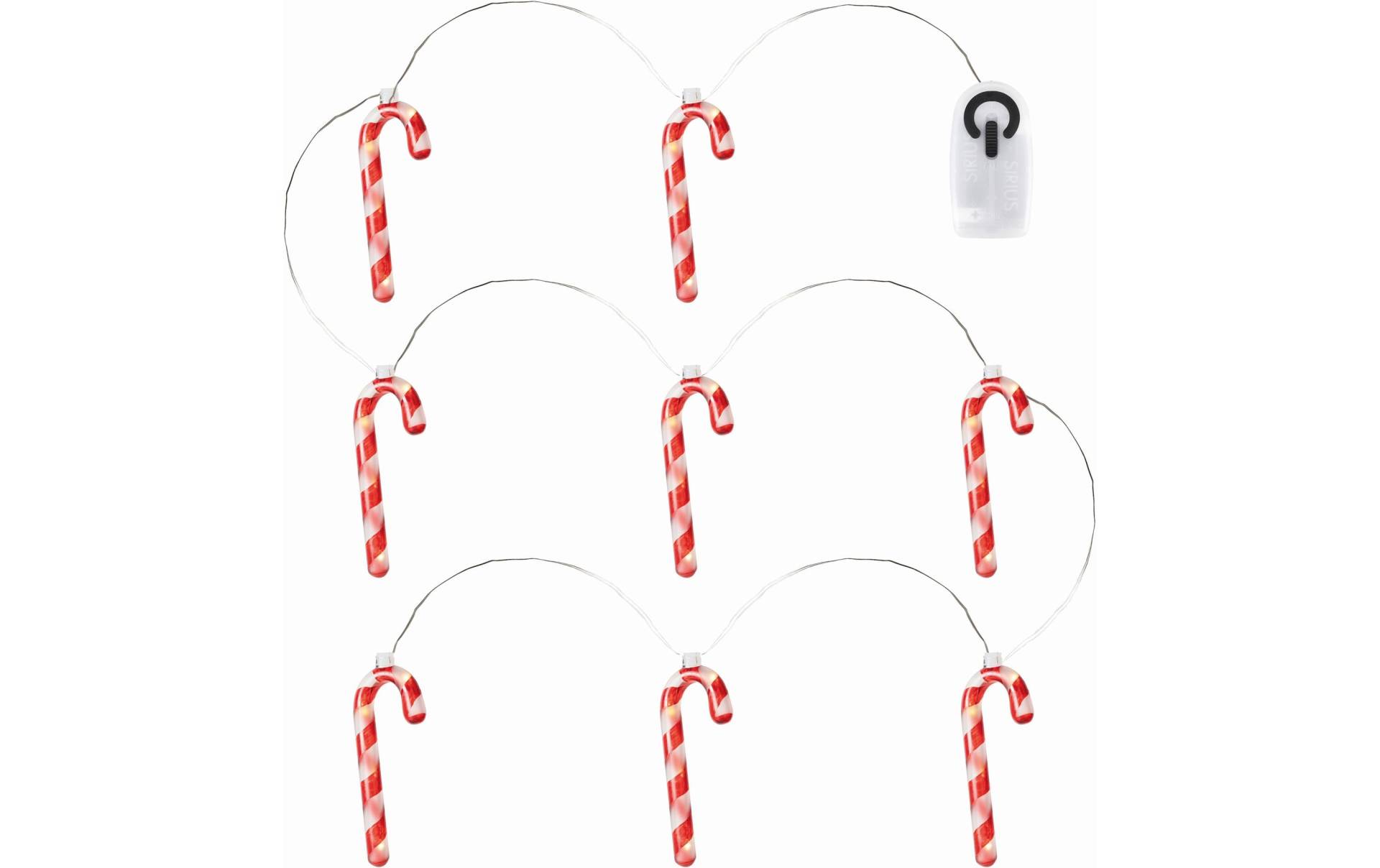 Sirius LED-Lichterkette »LED Lichterkette Zuckerstange Hannah«, 8 St.-flammig Sirius LED-Lichterkette »LED Lichterkette Zuckerstange Hannah«, 8 St.-flammig von Sirius