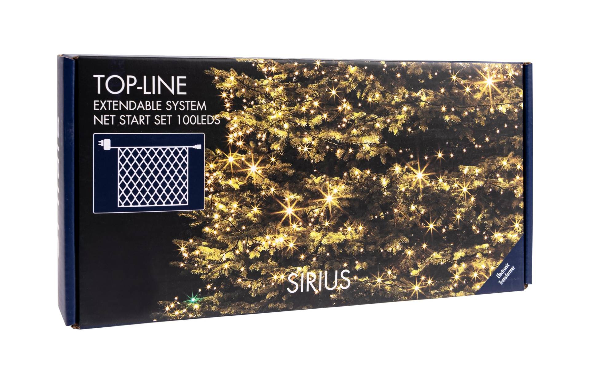 Sirius LED-Lichterkette »LED Lichtervorhang Top Line, 100 LED«, 100 St.-flammig von Sirius